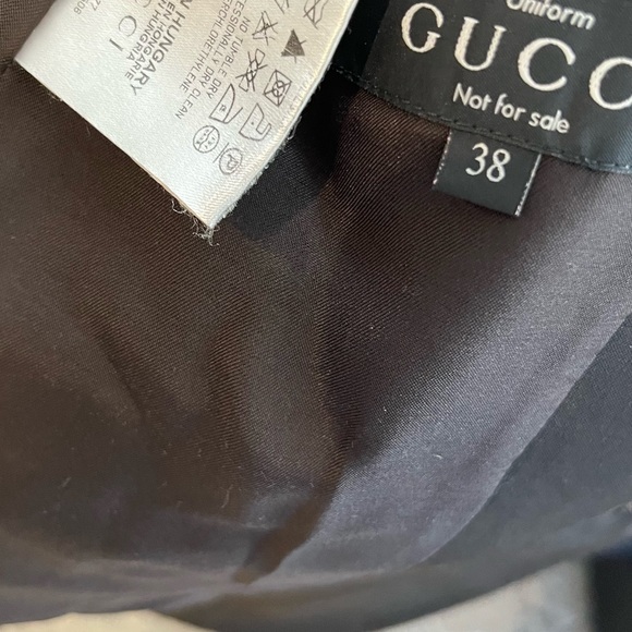 Gucci Black Uniform Jacket - Picture 8 of 9
